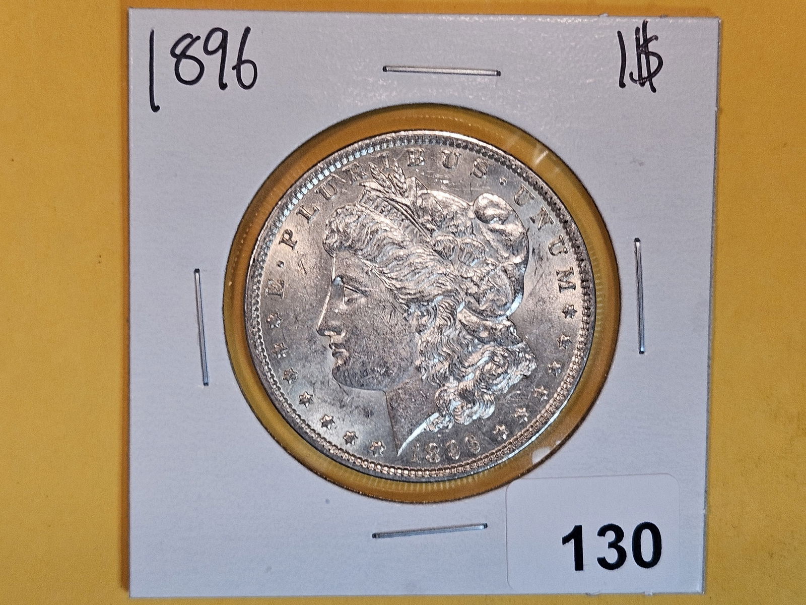 1896 Morgan silver Dollar (1 of 2)