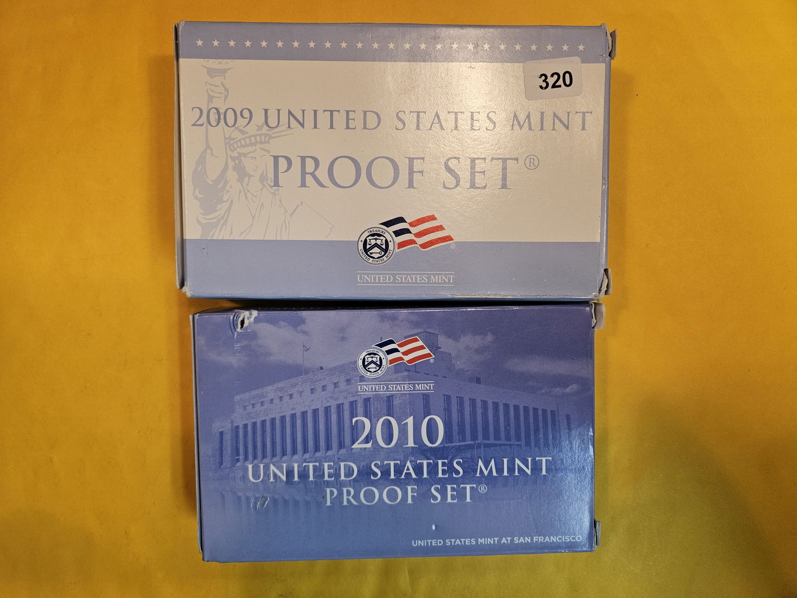 2009 and 2010 US Proof Sets (1 of 1)