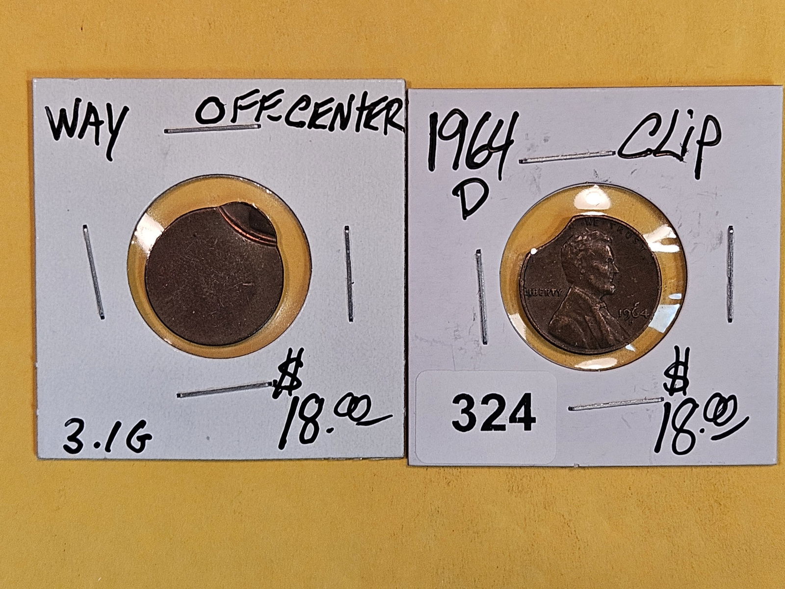 Mint Error! Two Lincoln Cents (1 of 3)