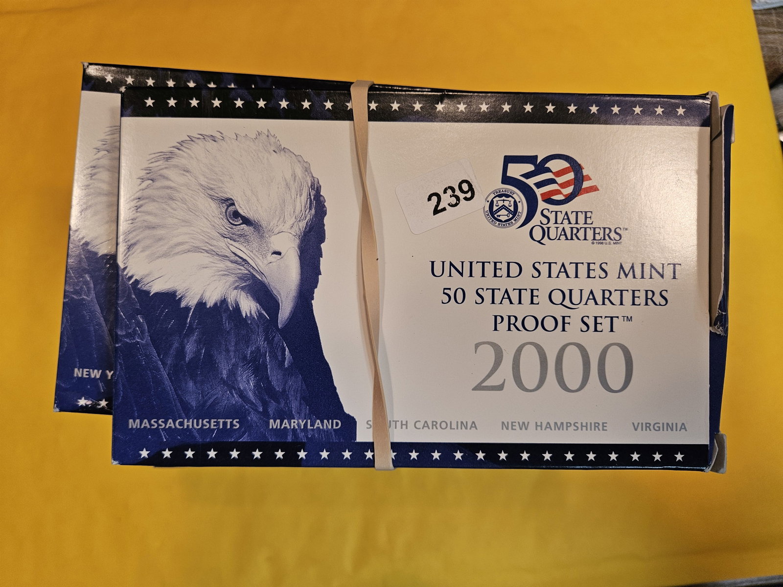 Ten US Proof Sets (1 of 2)