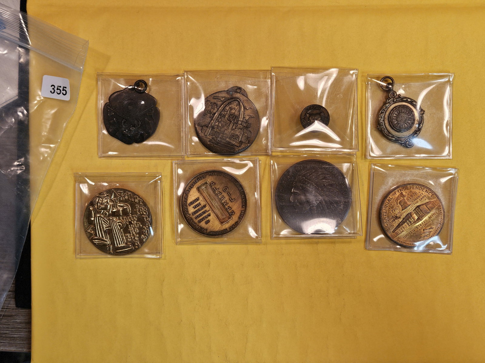 Eight great mixed tokens and medals (1 of 12)
