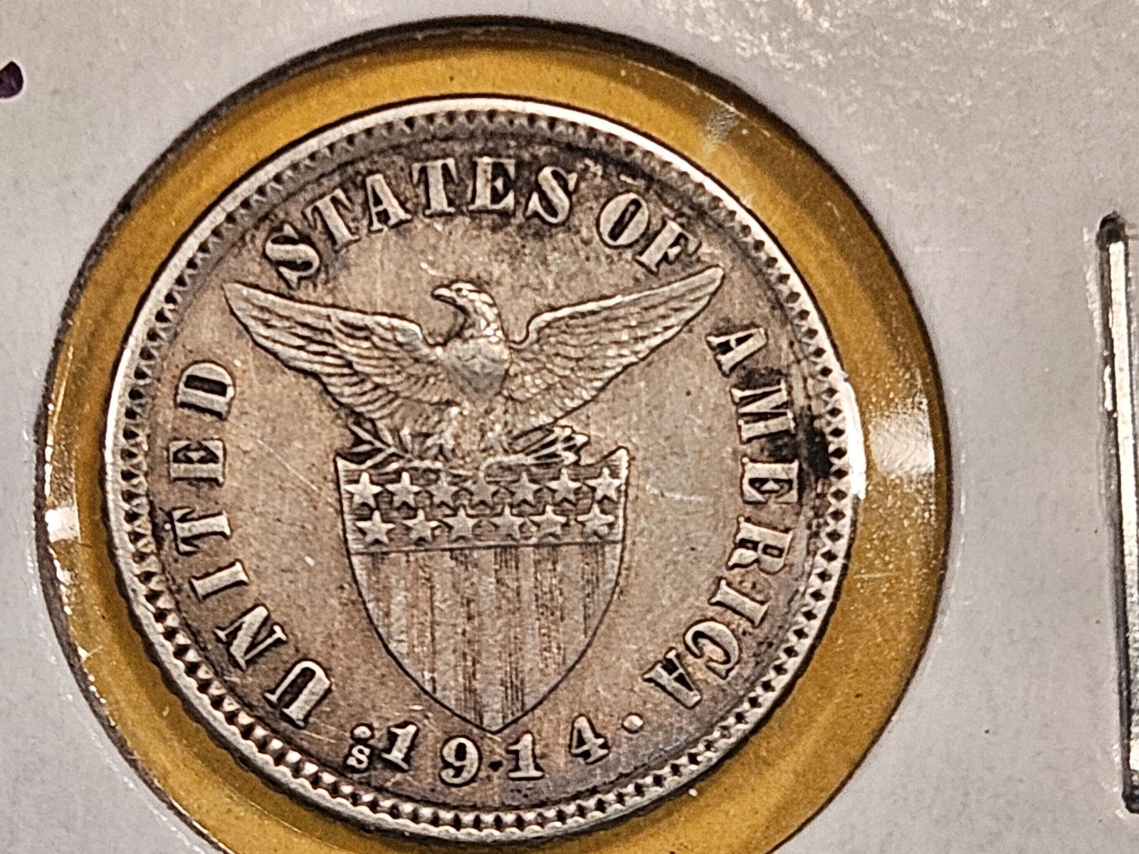 Better date 1914-S Philippines silver 10 centavos (1 of 4)