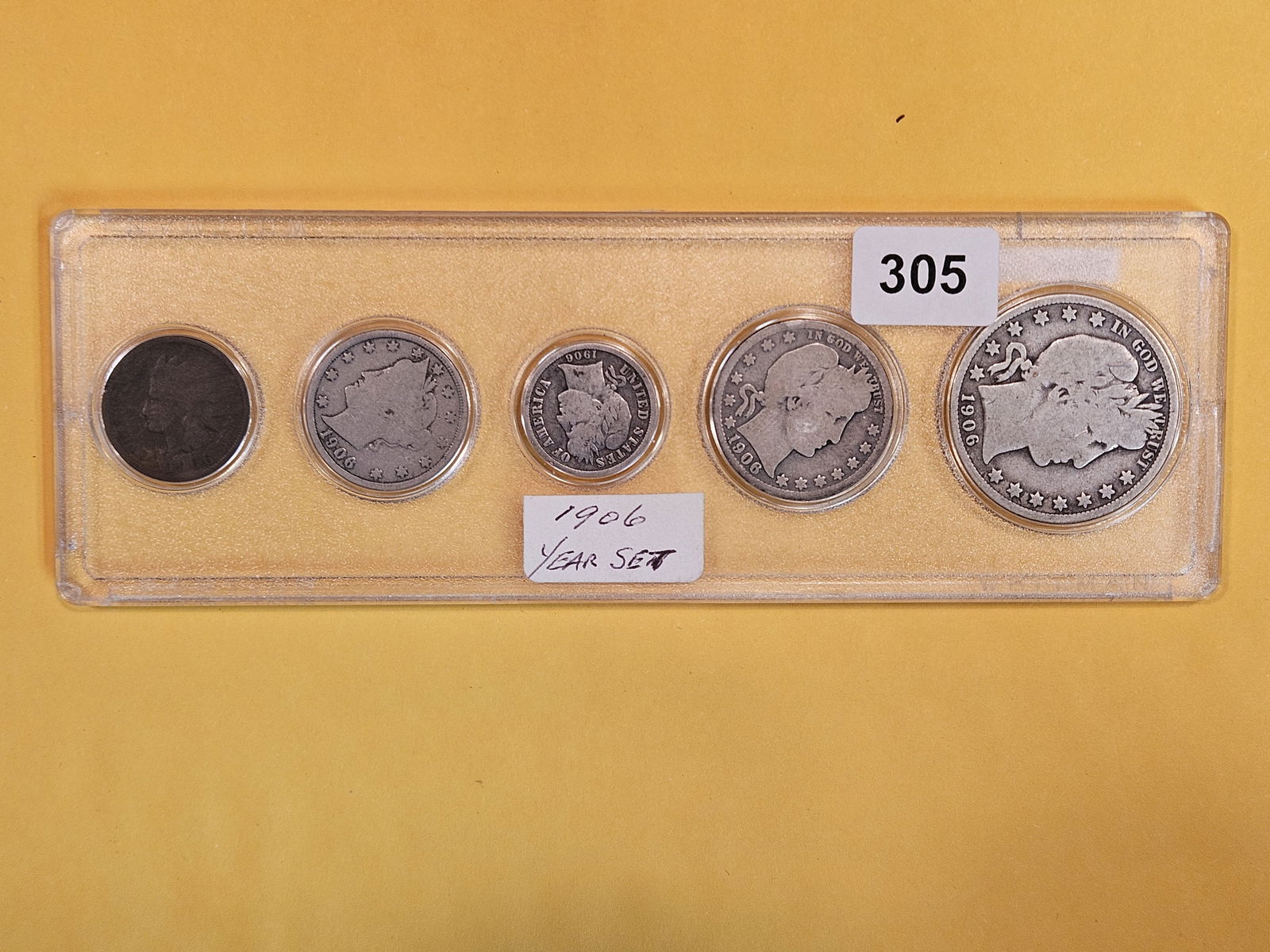 1906 US Coin Year Set (1 of 2)