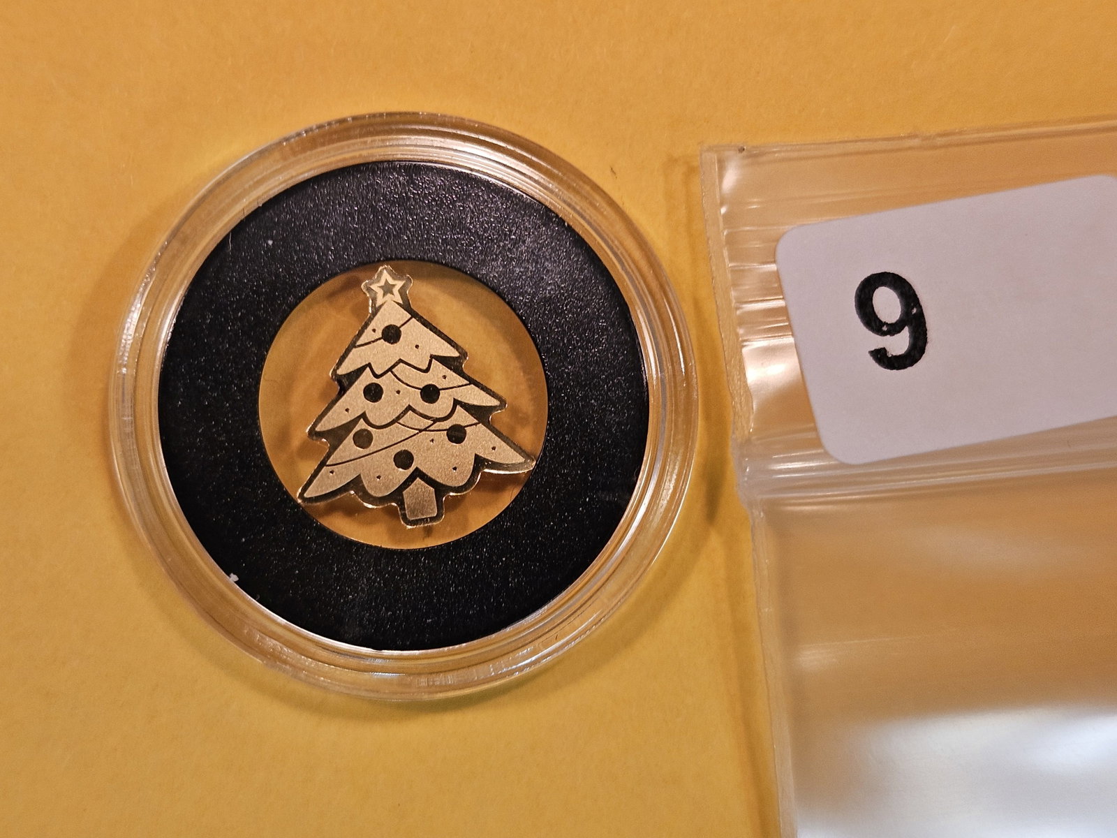 GOLD! GEM Republic of Palau Gold Dollar: Christmas Tree