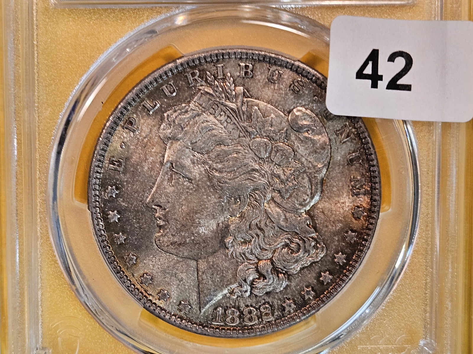 PCGS 1882 Morgan Dollar in Mint State 63 (1 of 6)