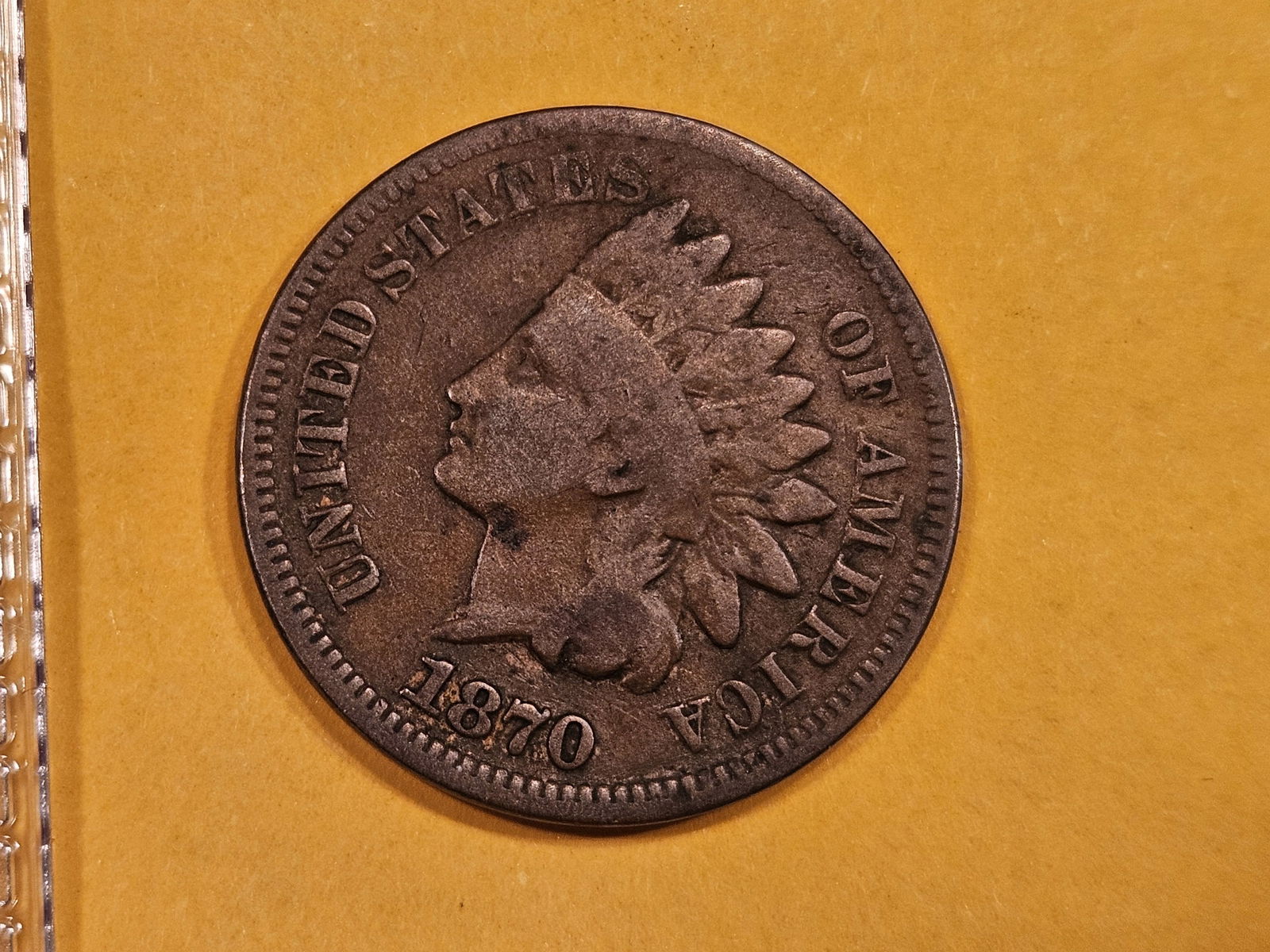 * Semi-Key 1870 Indian Cent (1 of 5)
