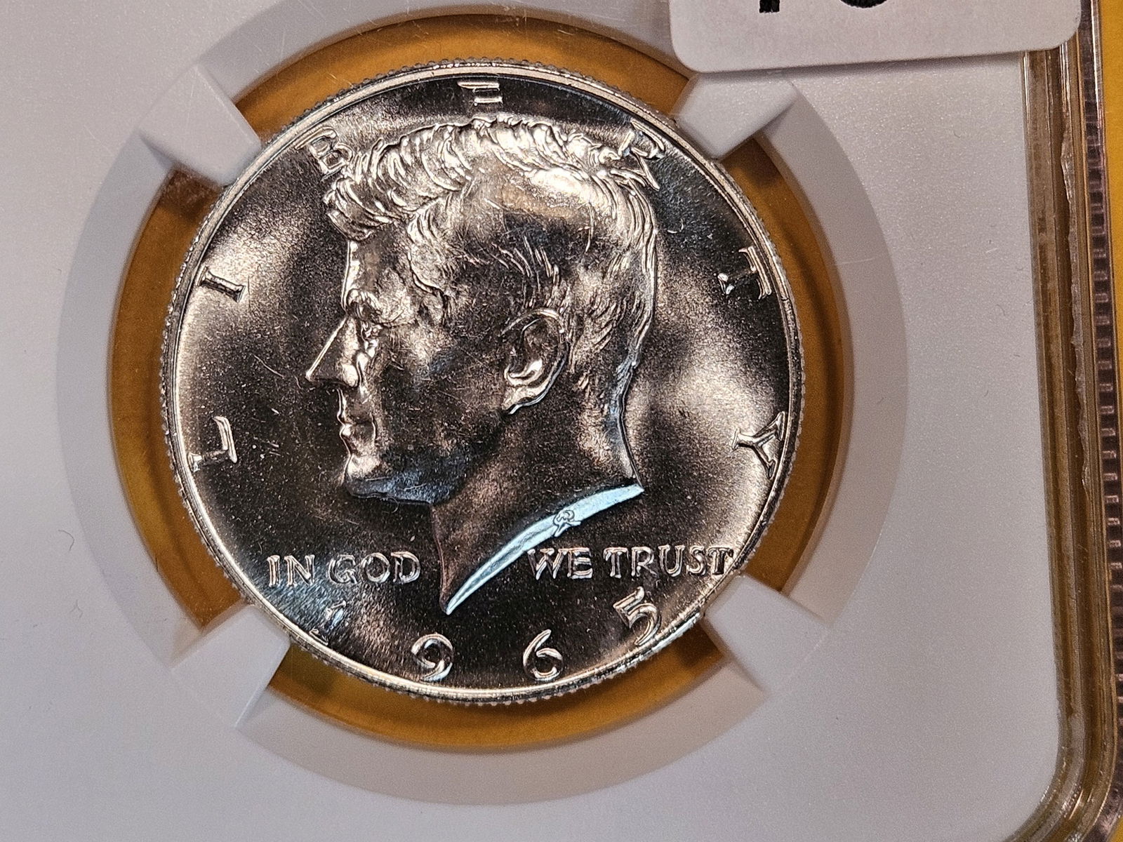 GEM! NGC 1965 Special Mint Set Kennedy Half Dollar in Mint State 67 (1 of 3)