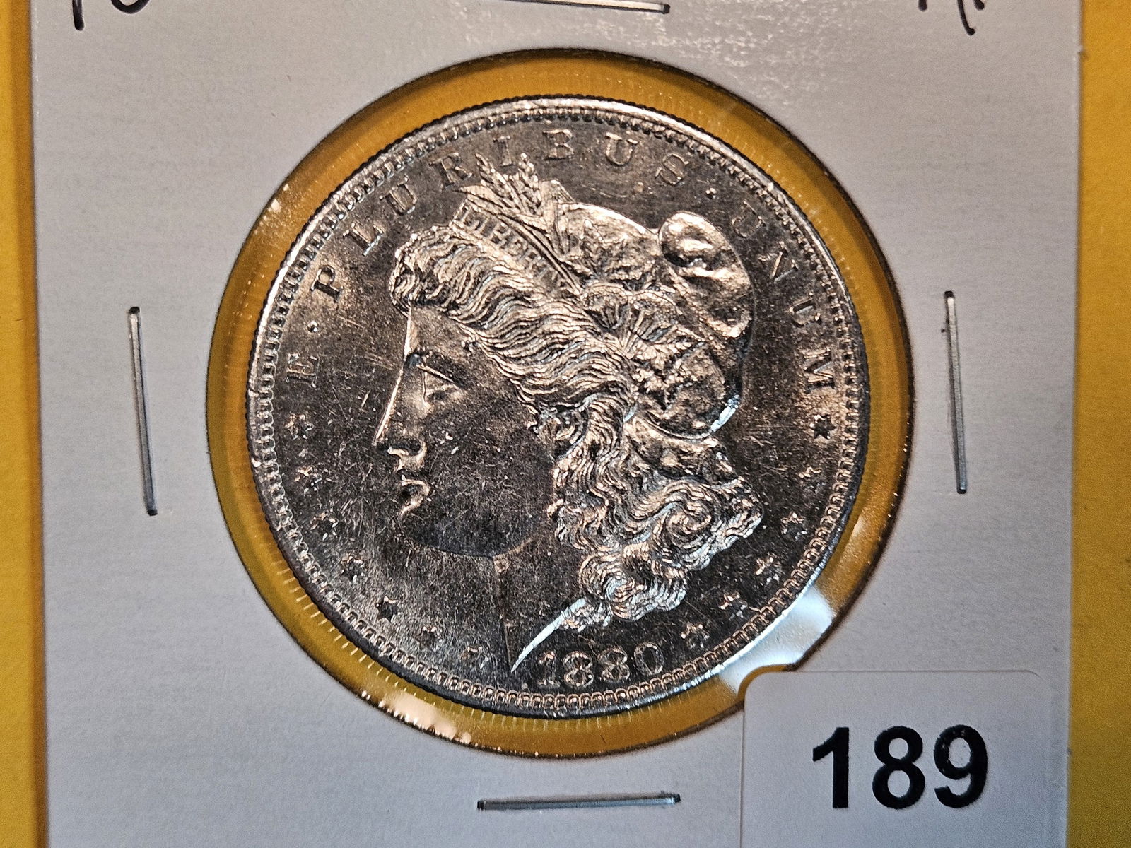 Brilliant Uncirculated Plus 1880-S Morgan Dollar (1 of 3)
