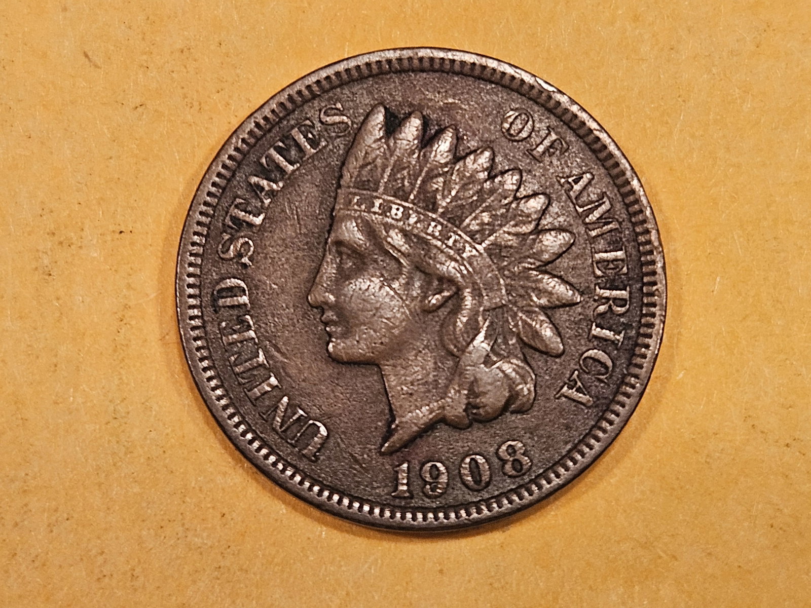 ** KEY DATE ** 1908-S Indian Cent in Very Fine plus (1 of 6)