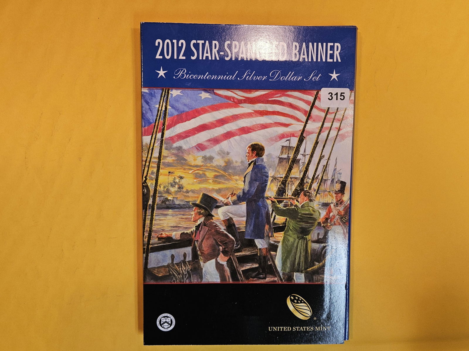 2012 Star-Spangled Banner Bicentennial Silver Dollar Set (1 of 4)