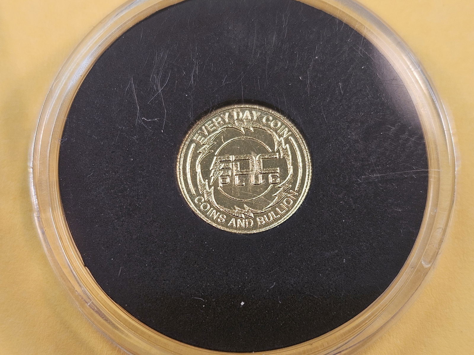 GOLD! Every Day Coin one-quarter Gram .9999 Fine EDC plug Gold (1 of 4)