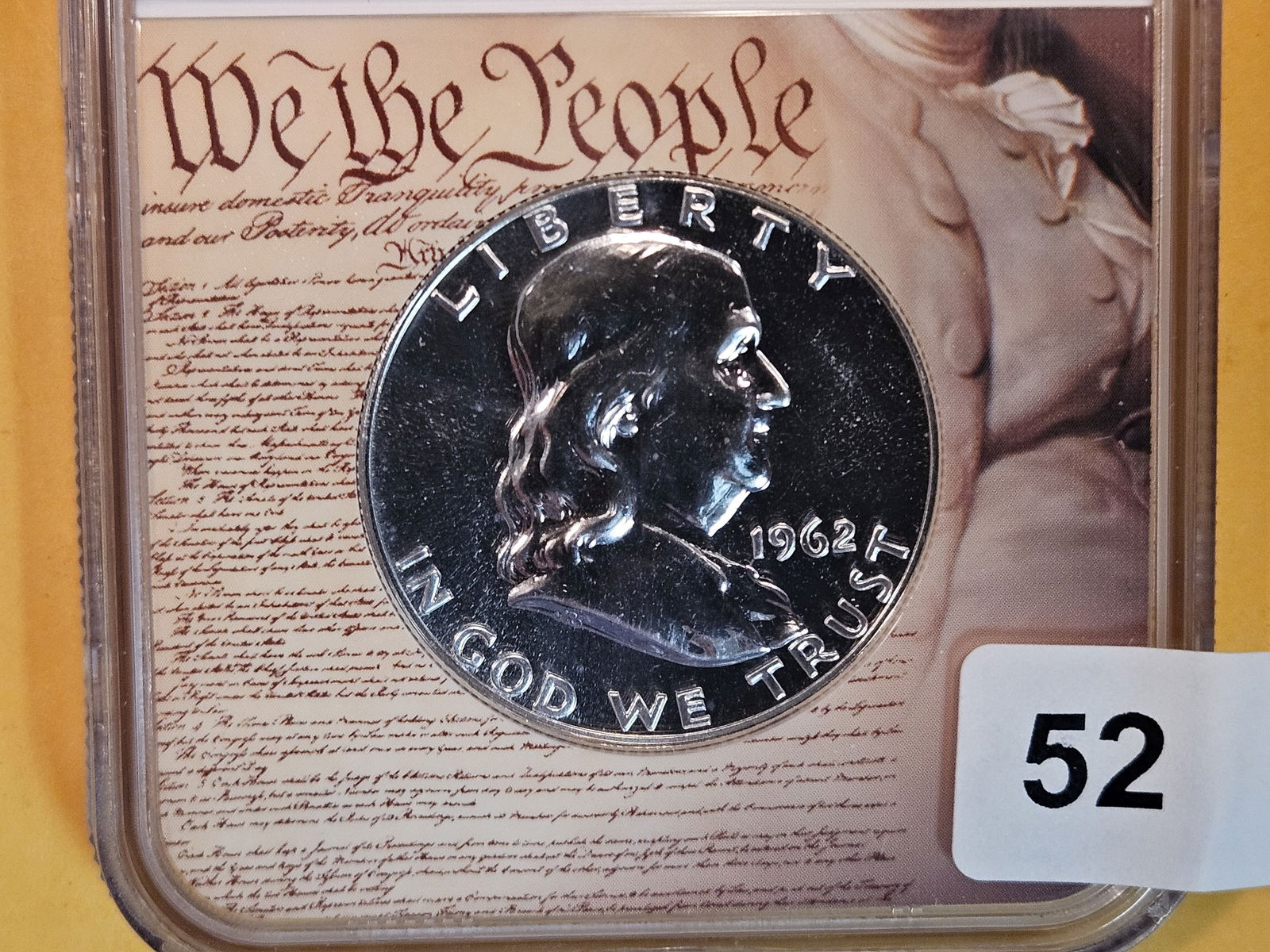 NGC 1962 Franklin Half Dollar in Proof 67 (1 of 3)