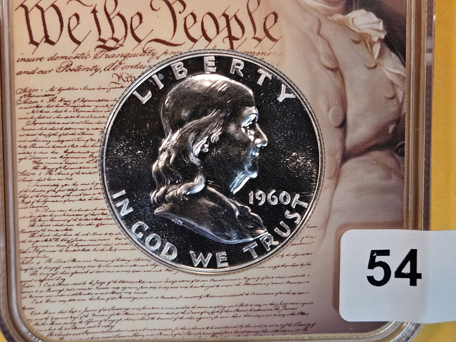 NGC 1960 Franklin Half Dollar in Proof 67 (1 of 3)