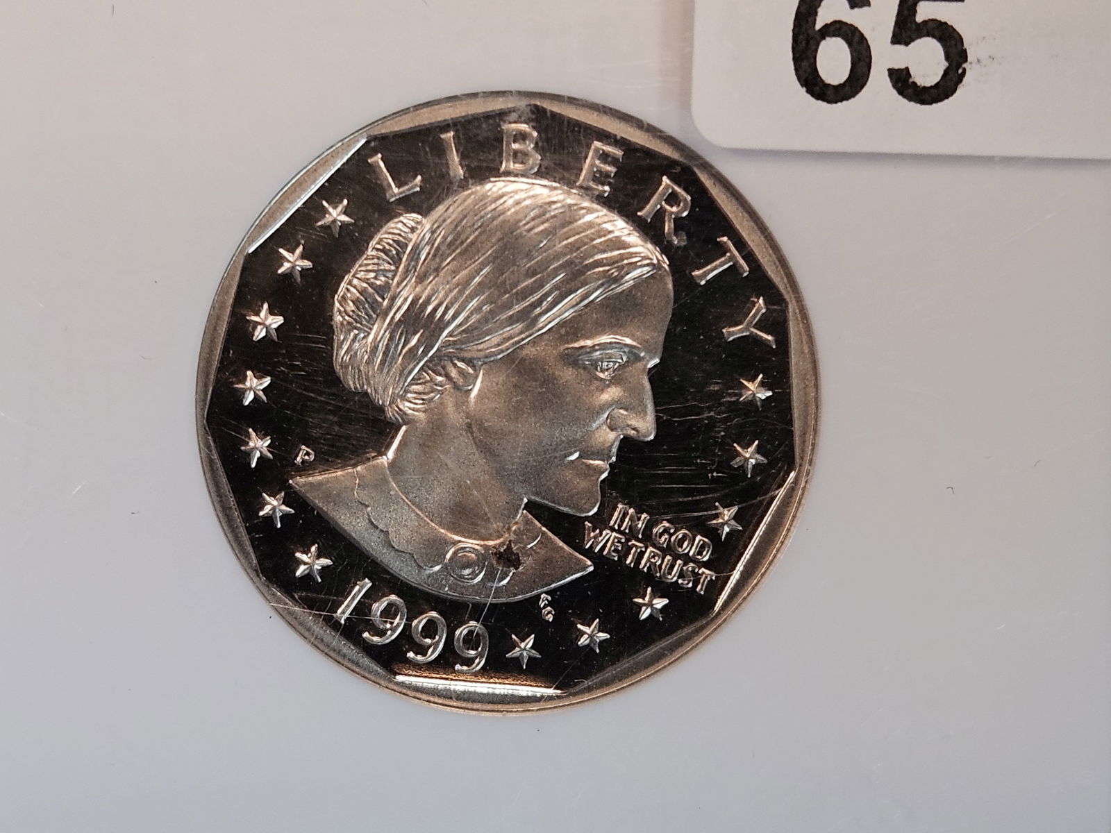 KEY DATE! NGC 1999-P Susan B Anthony Dollar (1 of 3)
