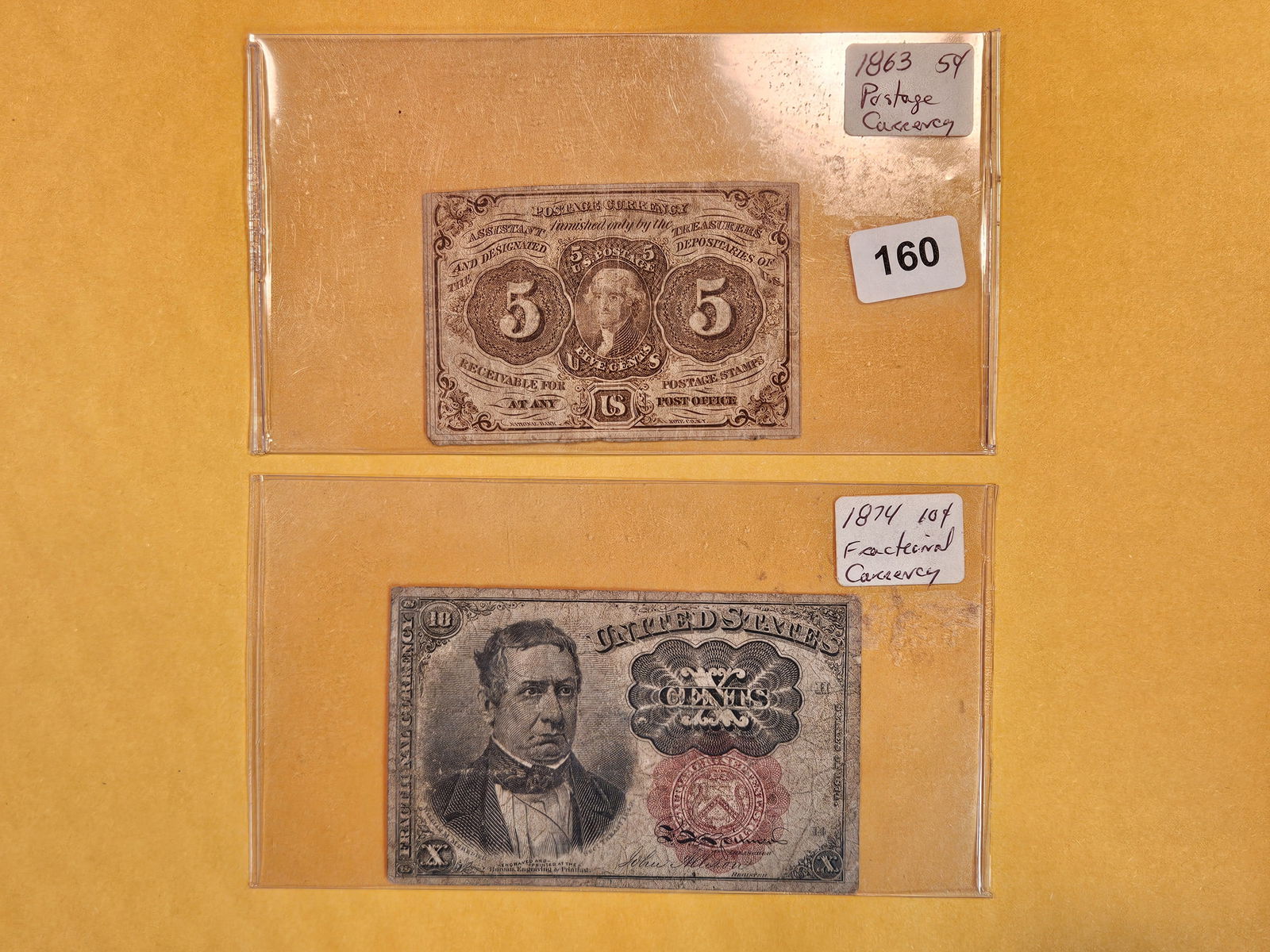1863 and 1864 Fractional Currency (1 of 5)