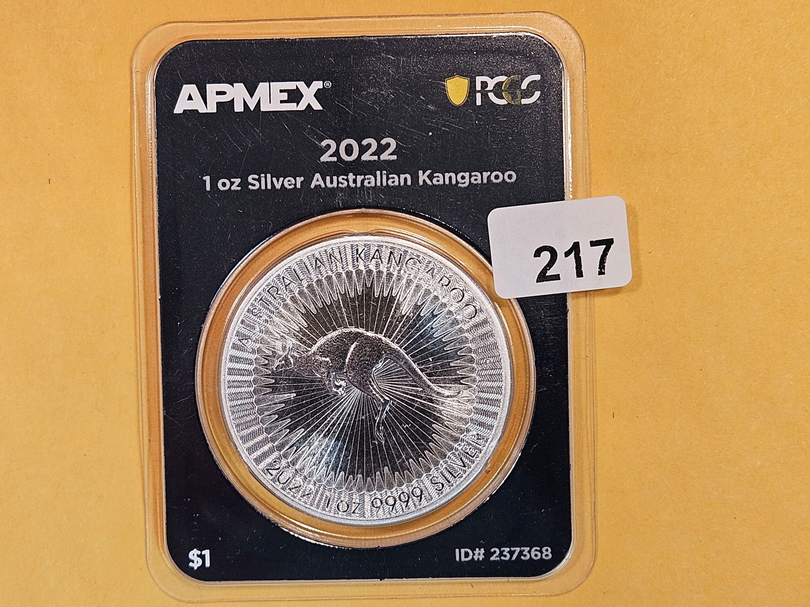 GEM 2022 Australian Silver Dollar (1 of 2)