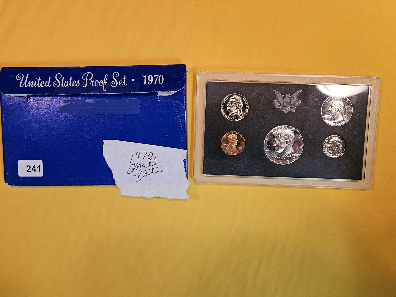 1970 US Proof Set SMALL DATE (1 of 4)