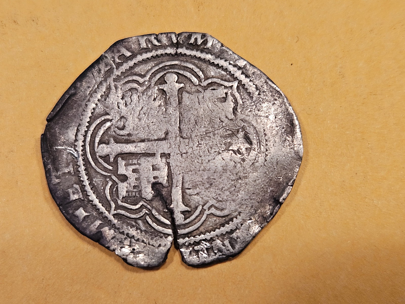 1556 - 98 Philip II silver 2 reals (1 of 3)