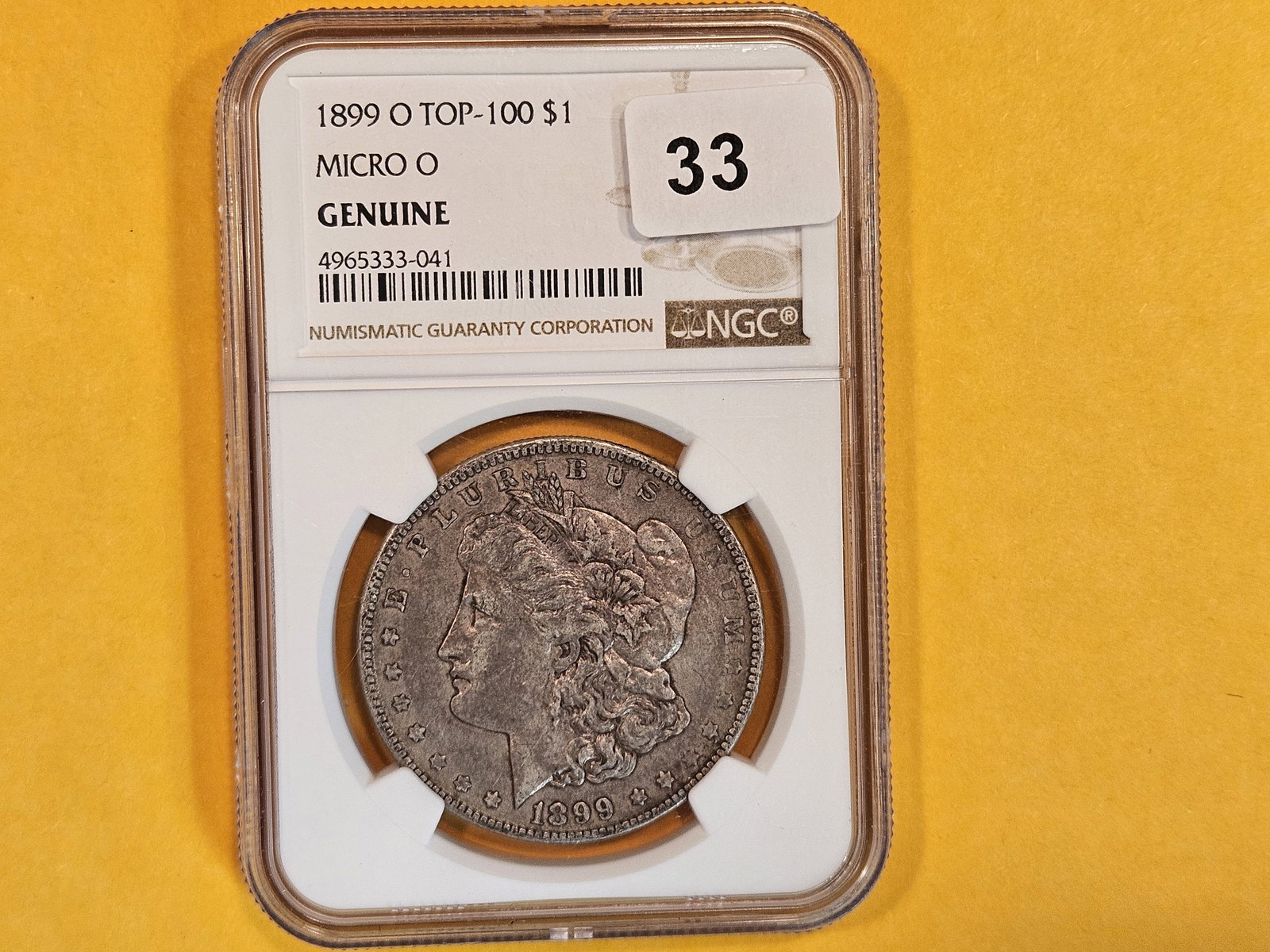 VAM! NGC 1899-O Micro O Morgan Dollar (1 of 3)