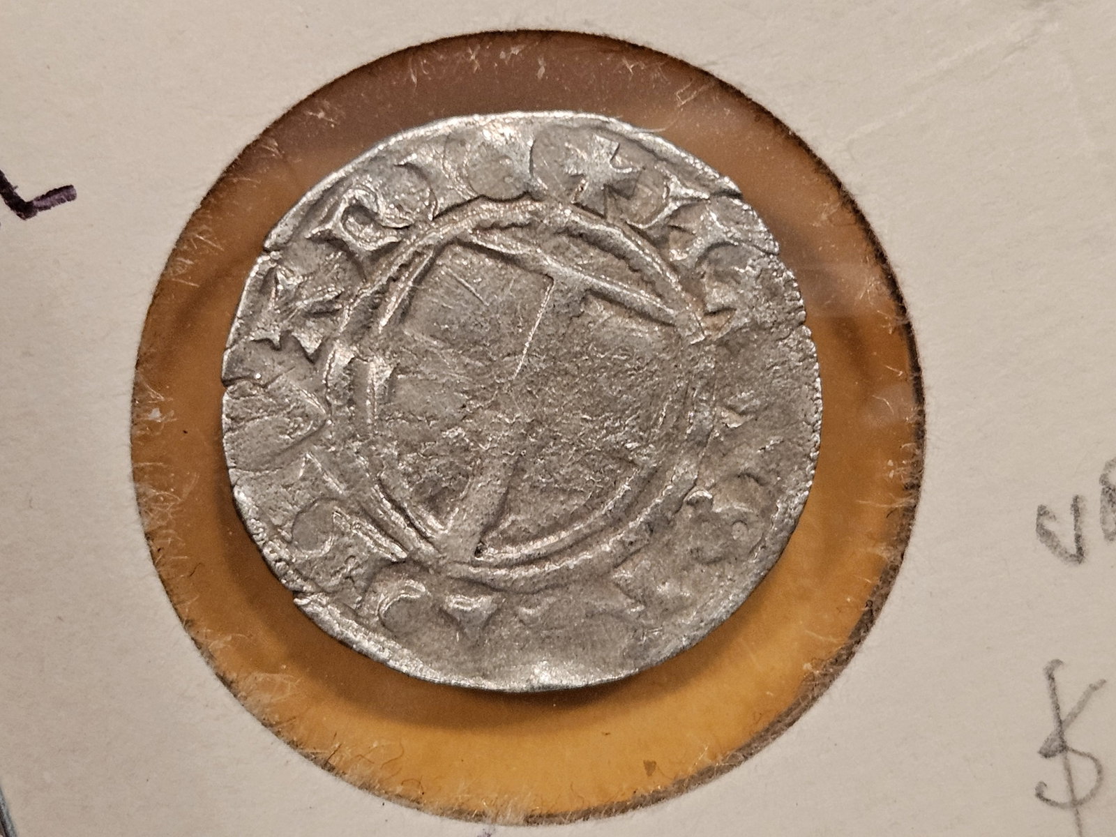No Date Livonian order silver reval: Looks Very fine plus