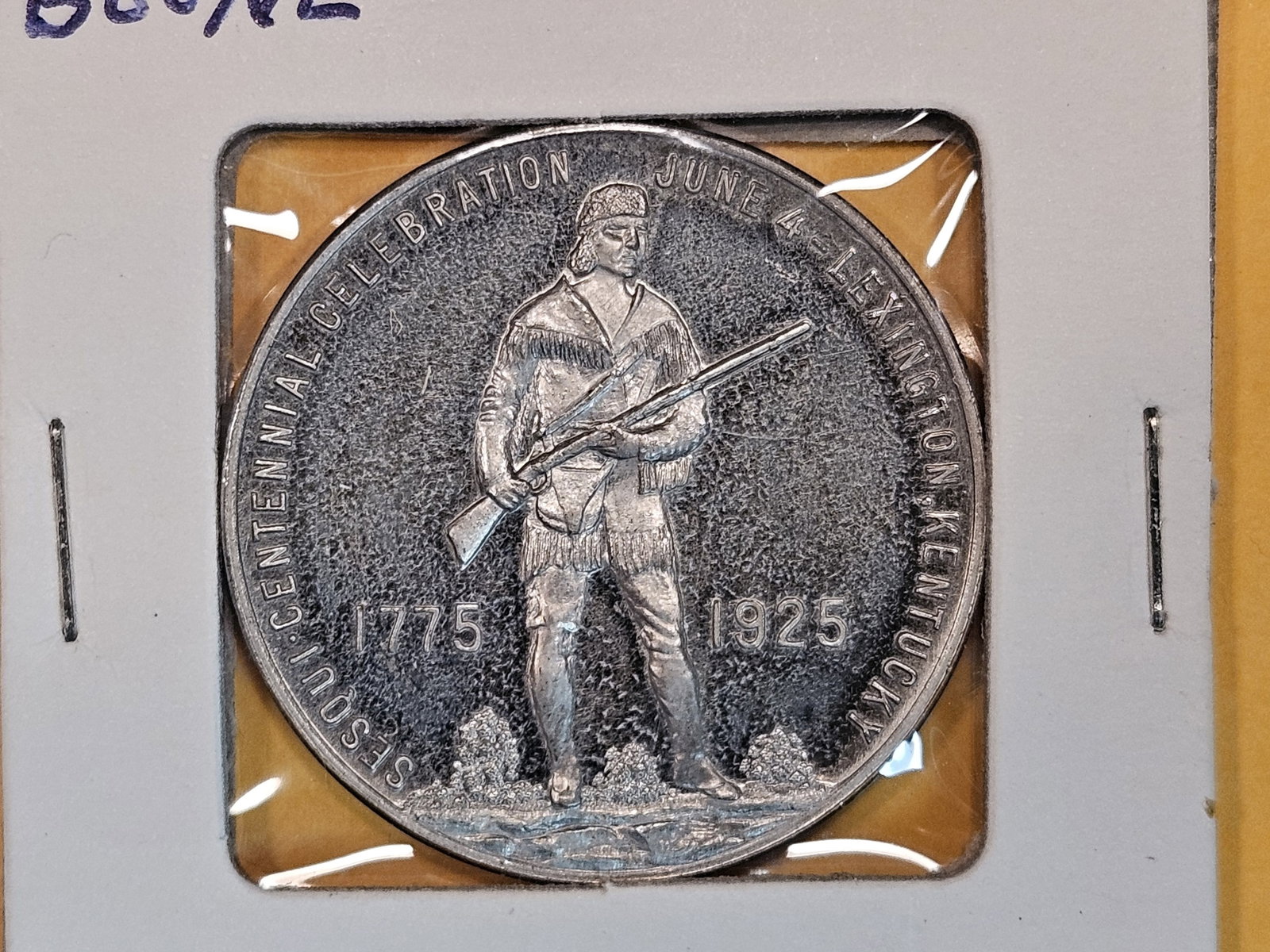 GEM Brilliant Uncirculated Prooflike 1947 Daniel Boone So-Called Half Dollar (1 of 7)