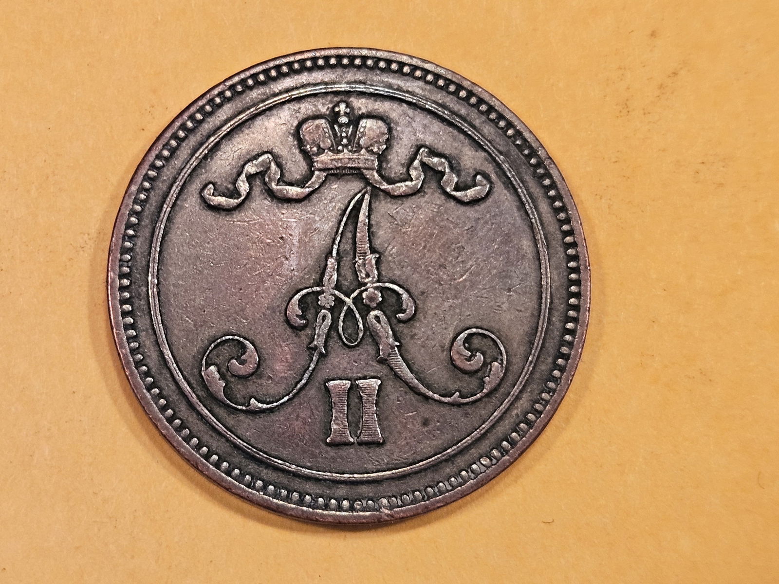 1866 Finland 10 penna in Extra Fine plus (1 of 3)