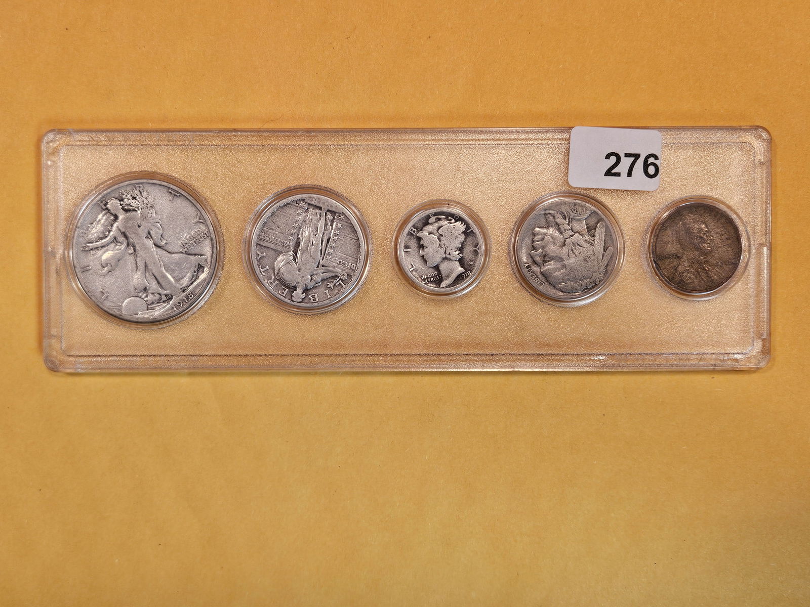 1918 US Year Coin Set (1 of 5)