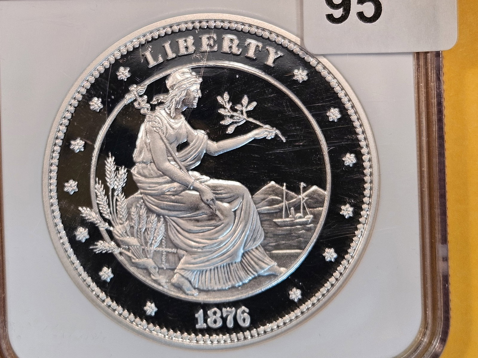 * SCARCE! GEM! NGC George T. Morgan $100 Union in GEM Proof (1 of 4)