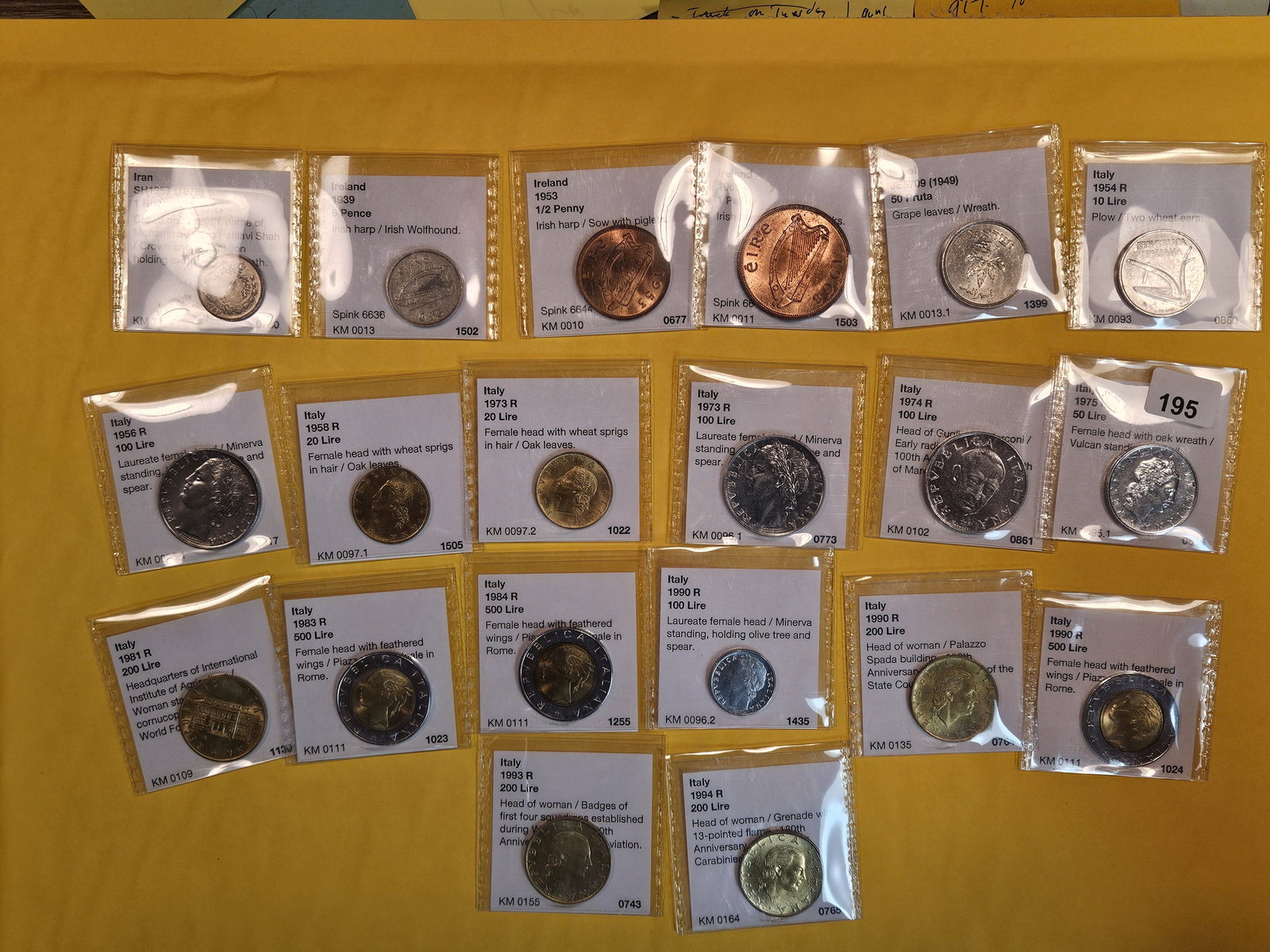 Twenty Brilliant Uncirculated World Coins (1 of 7)