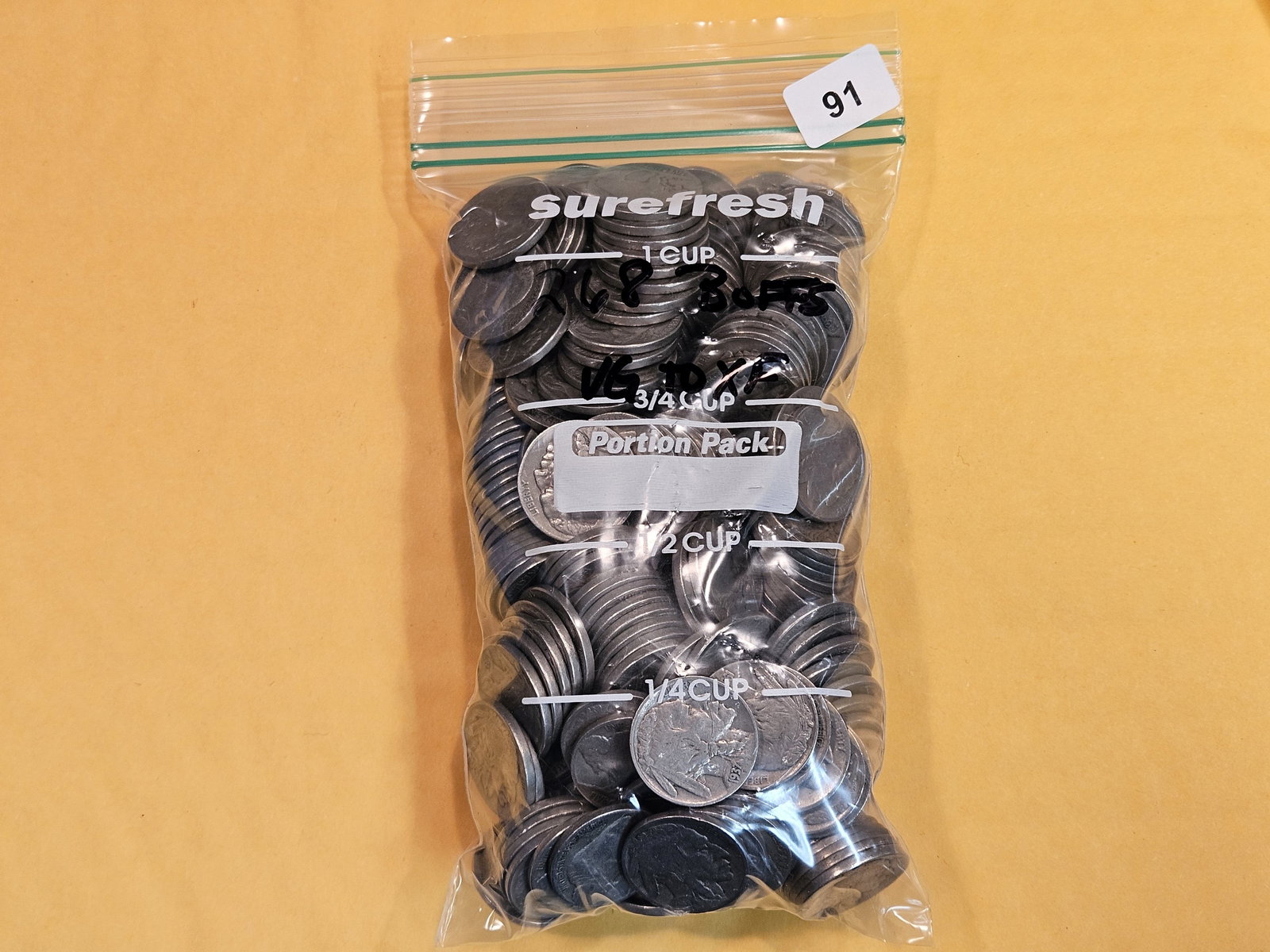 Two hundred sixty-eight Buffalo Nickels (1 of 1)