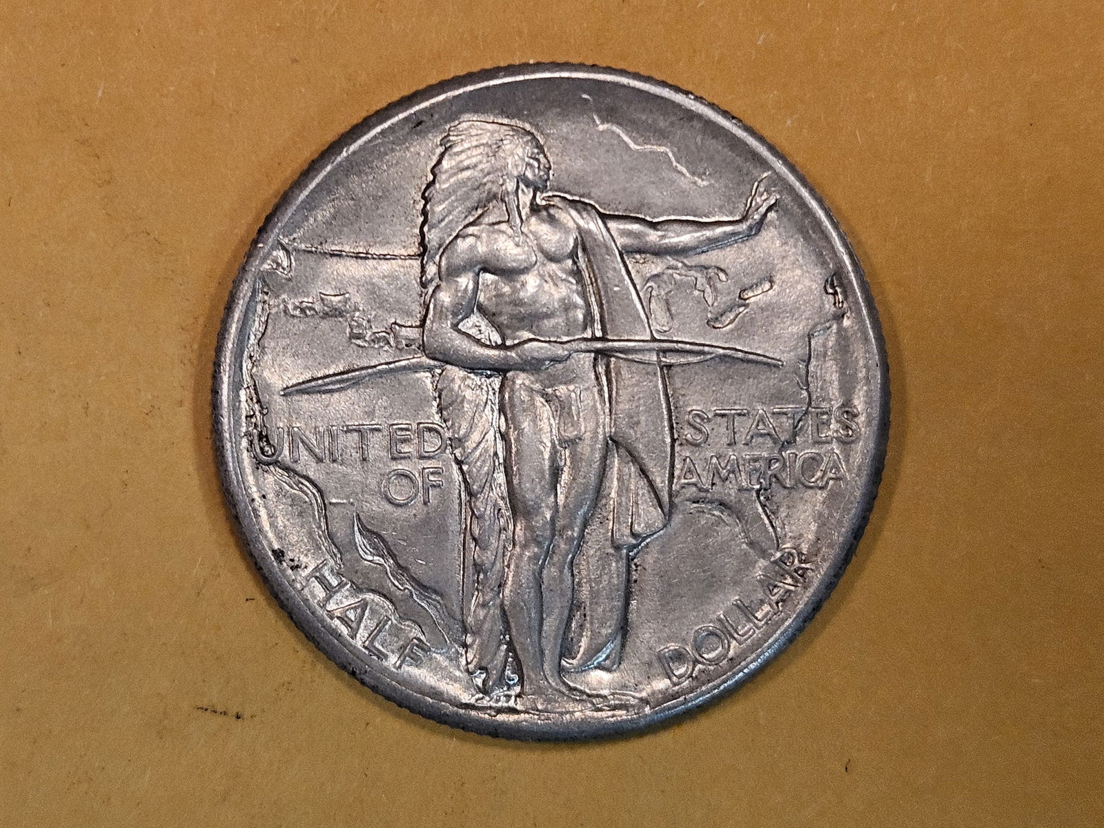 1926 Oregon Trail silver Commemorative Half Dollar (1 of 5)