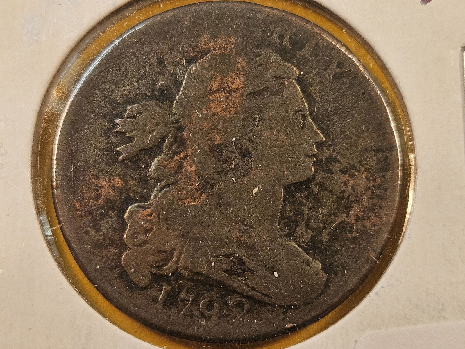 1798 Draped Bust Cent (1 of 4)