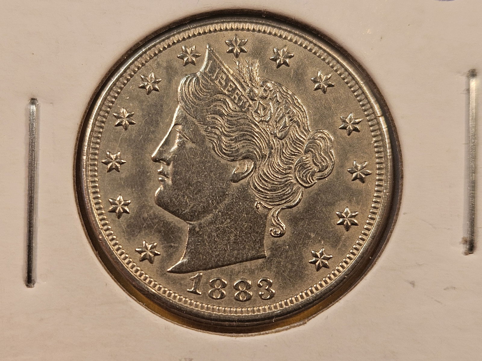1883 No Cents V-Nickel (1 of 4)
