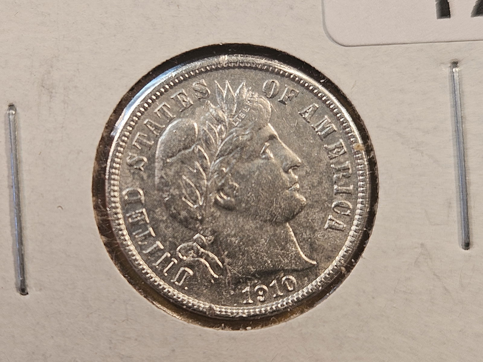 1910 Silver Barber Dime (1 of 4)
