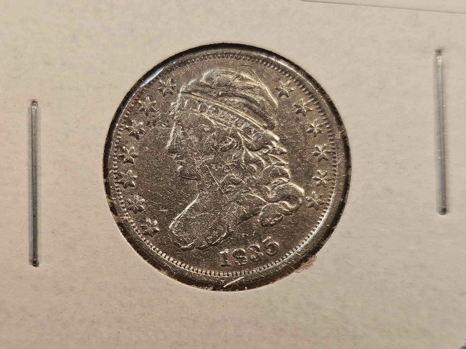 1835 Silver Capped Bust Dime (1 of 4)