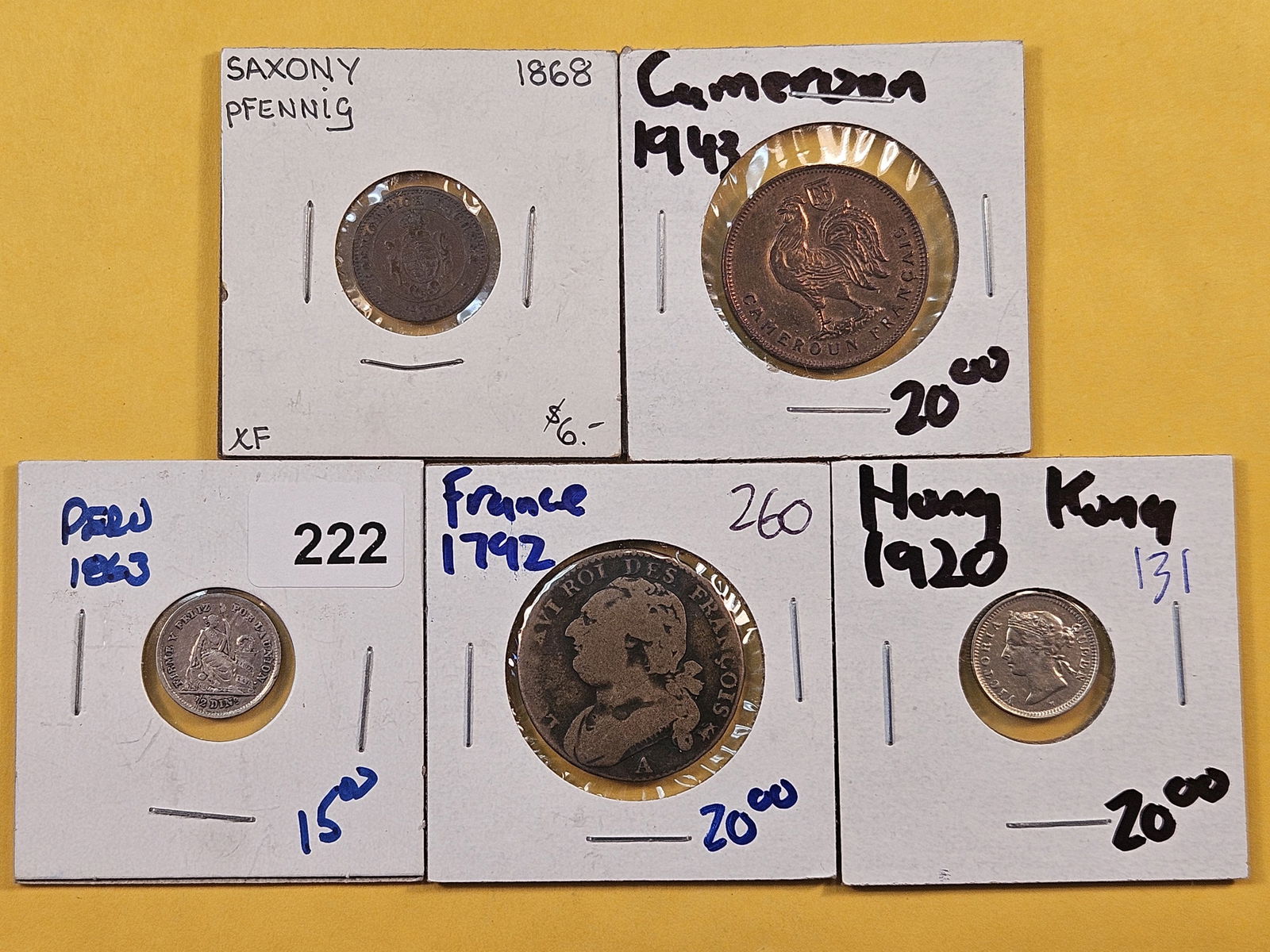 Mixed Foreign Coins (1 of 2)