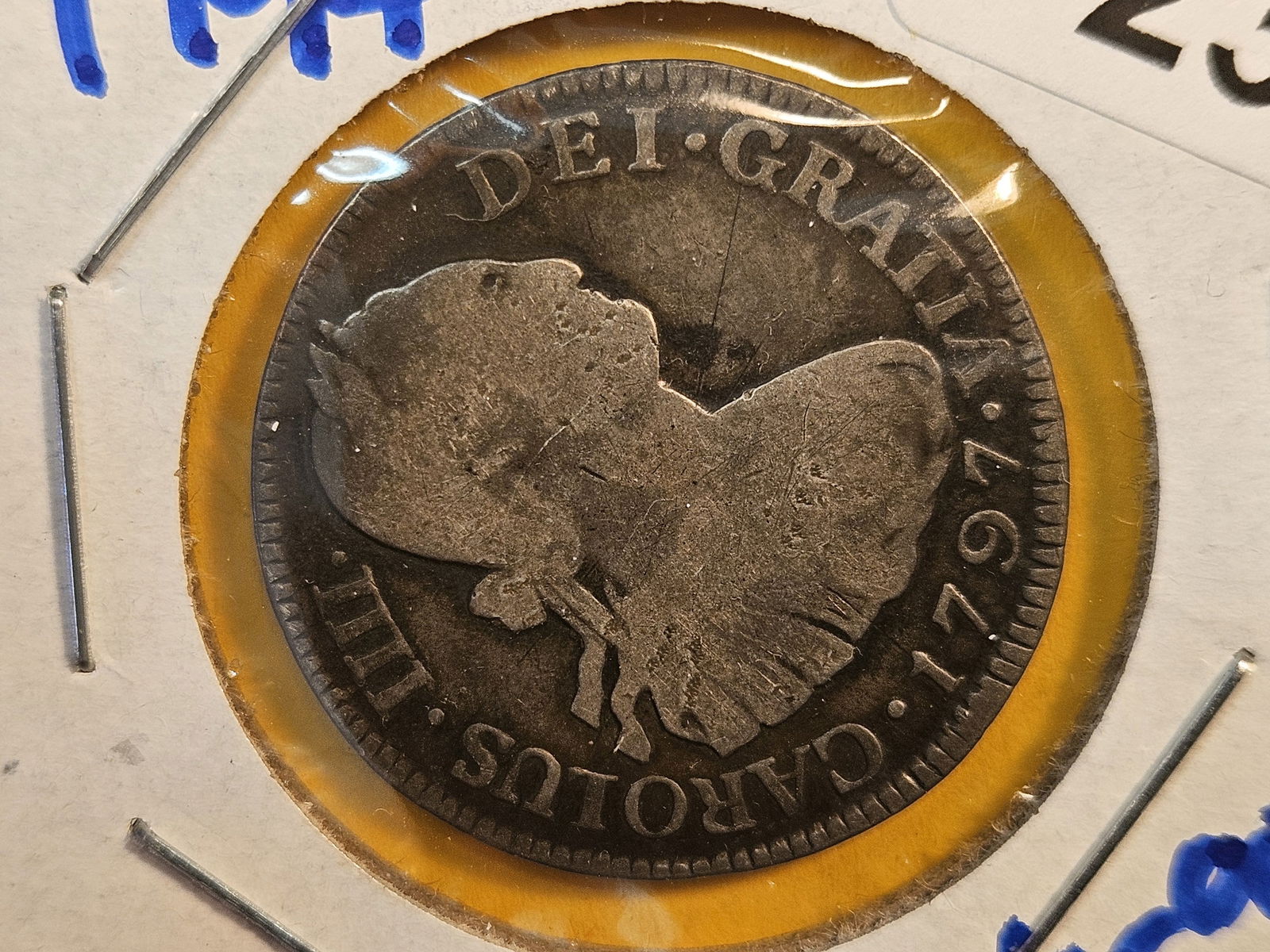 1797 Guatamala Silver Two Reals (1 of 4)