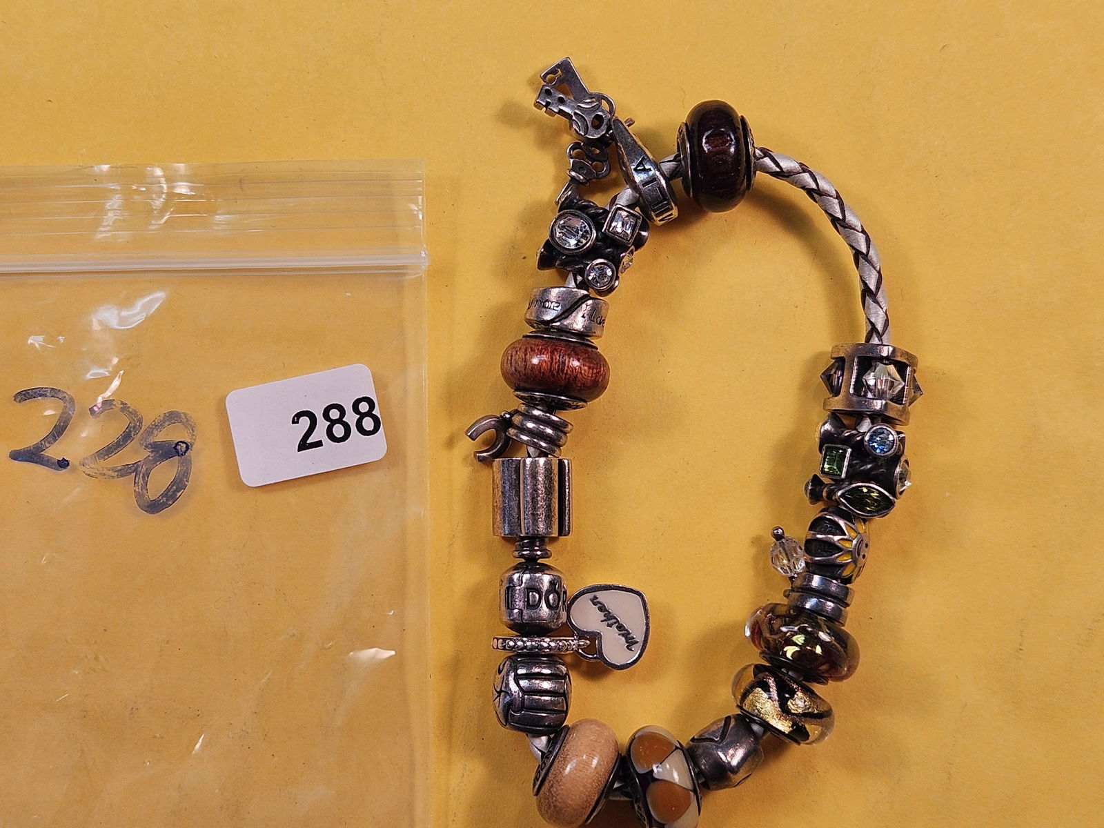 Pandora Bracelet: Silver Charms