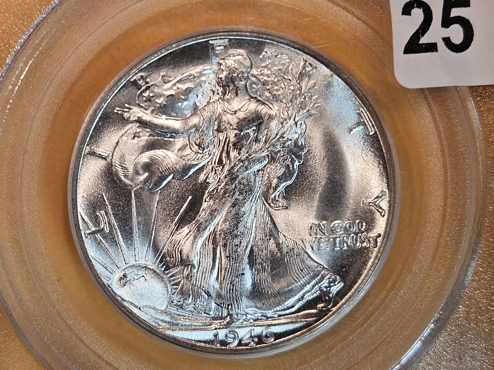 OGH! PCGS 1946-S Walking Liberty Half Dollar in Mint State 64 (1 of 6)
