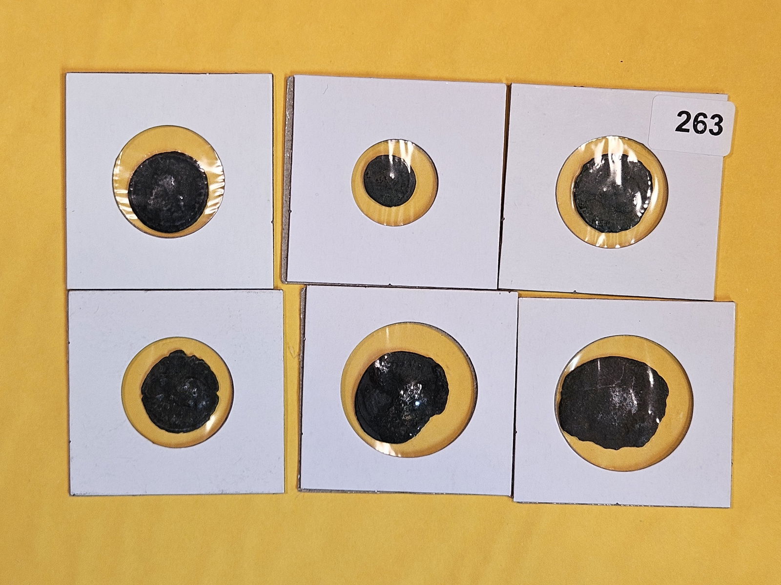 ANCIENTS! Six mixed Ancient coins (1 of 5)