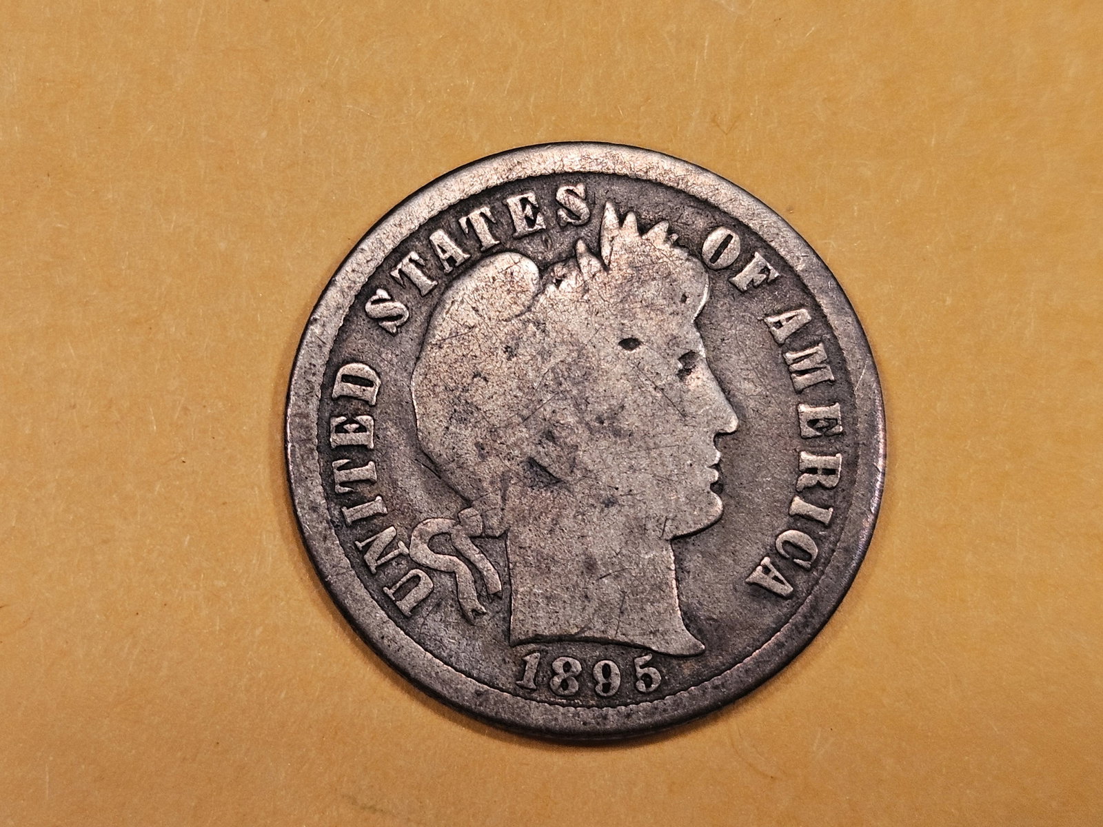 Semi-Key 1895-S Barber Dime (1 of 3)