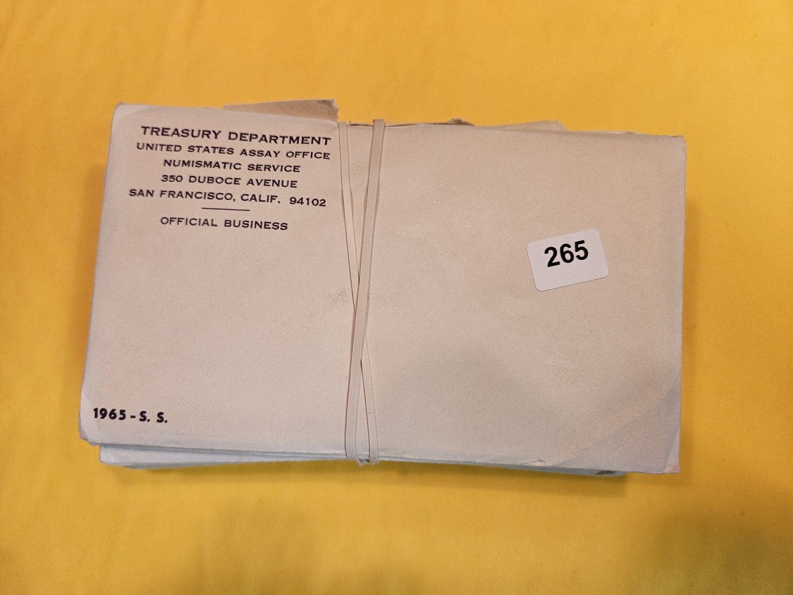 Ten 1965 Special Mint Sets in OGP (1 of 2)