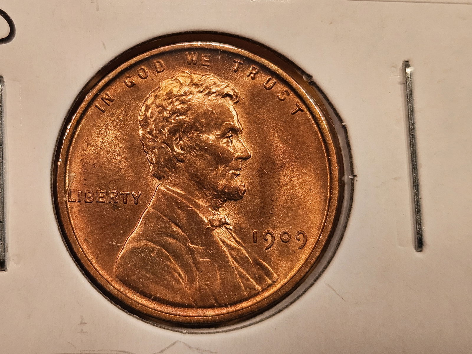 GEM Brilliant Uncirculated red 1909-VDB Wheat cent (1 of 4)