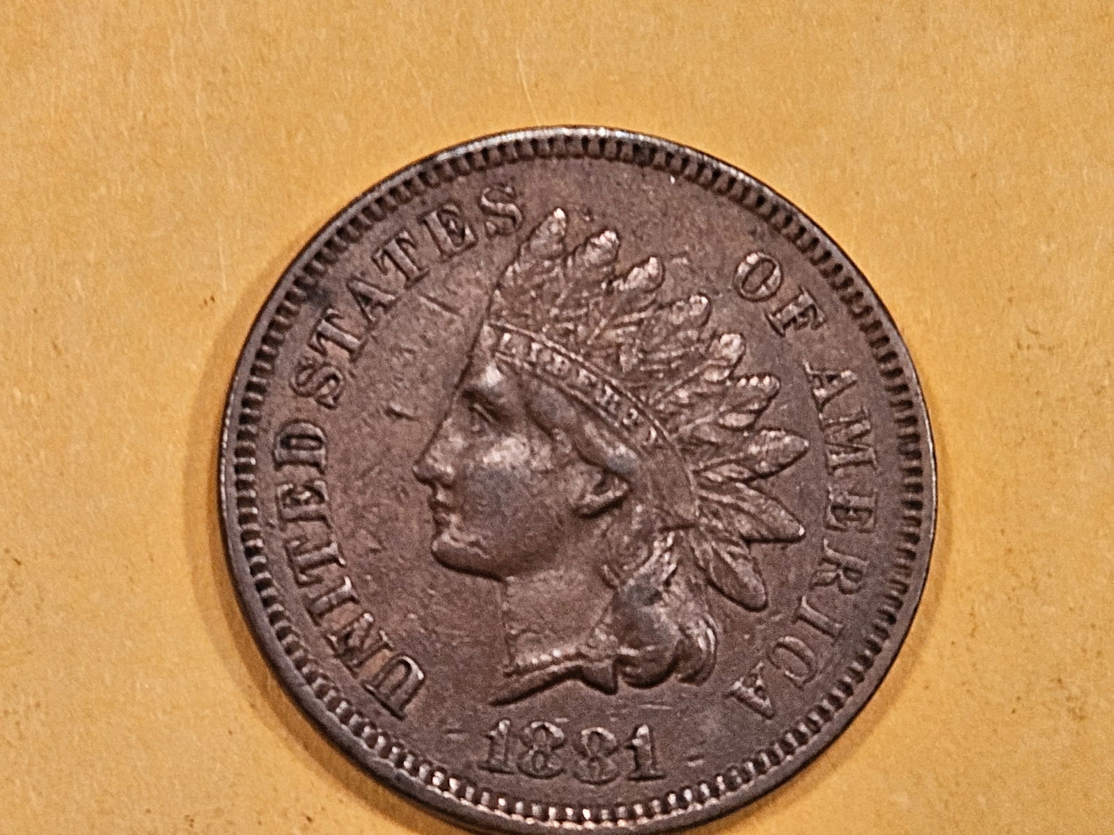 1881 Indian Cent (1 of 3)