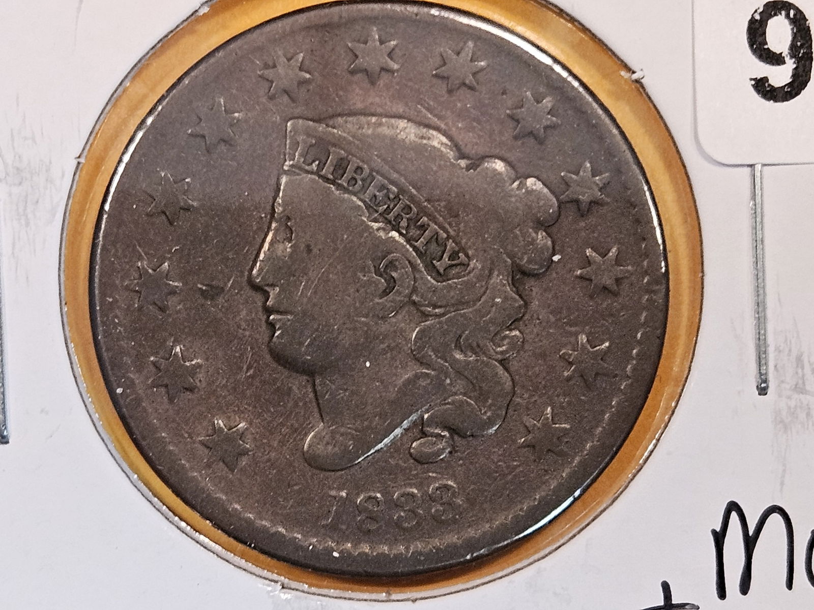 1833 Coronet Head Large Cent (1 of 3)