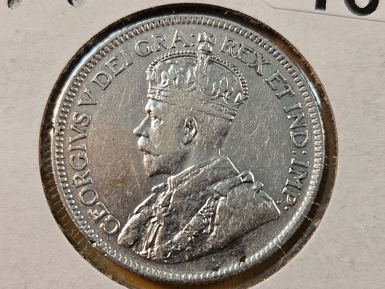 1917 Canadian Twenty-five Cents (1 of 4)
