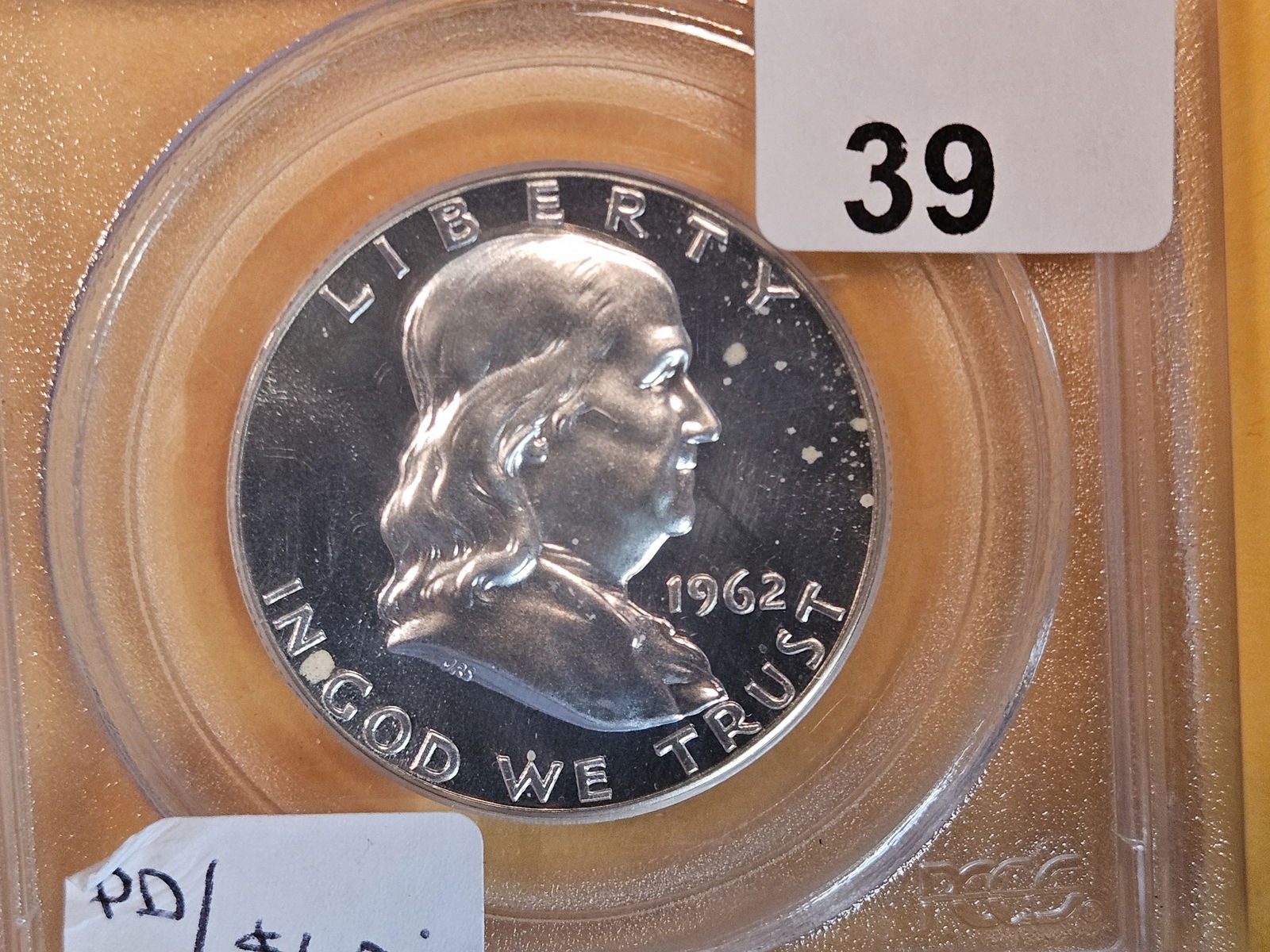 Superb GEM! PCGS 1962 Franklin Half Dollar (1 of 3)