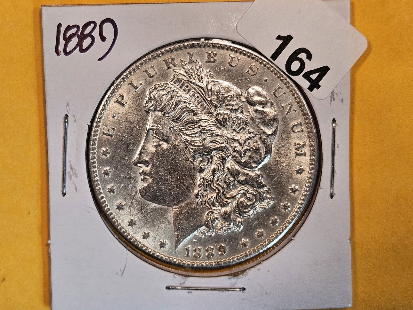 1889 Morgan Silver Dollar (1 of 2)