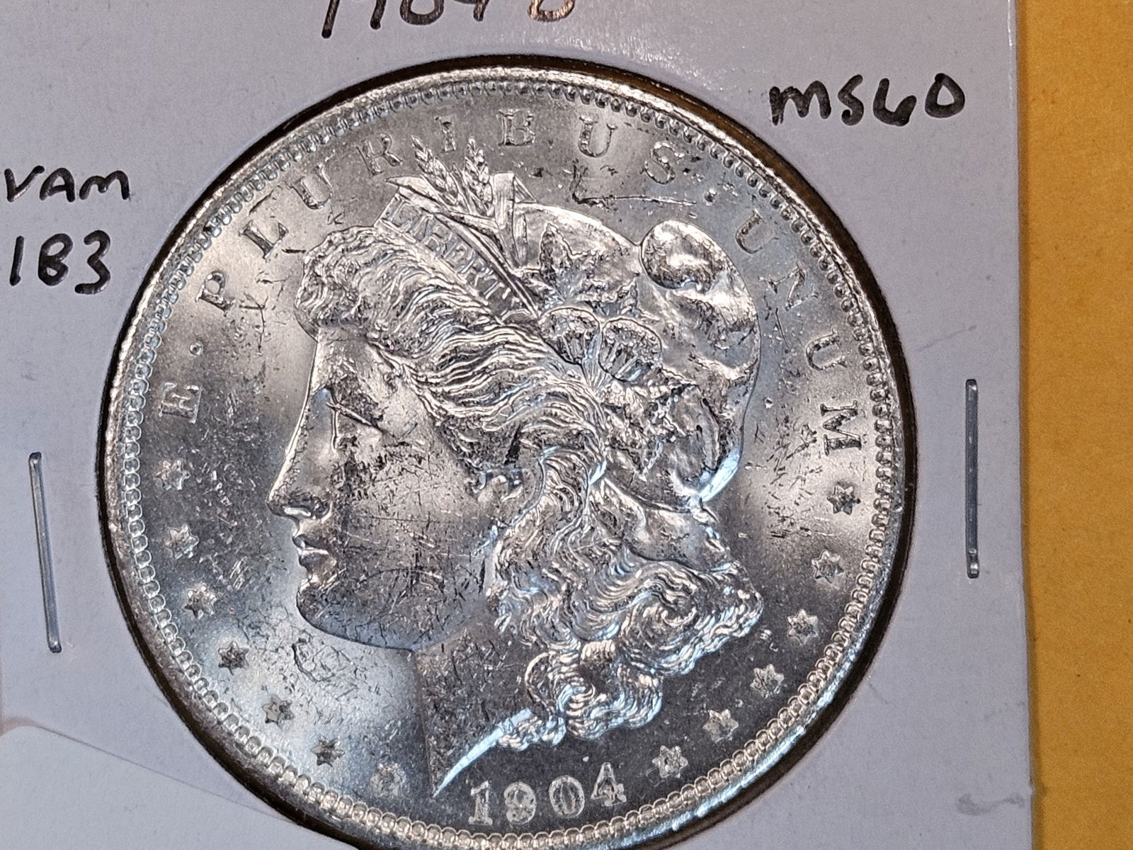 Brilliant Uncirculated Plus 1904-O Morgan Dollar (1 of 3)