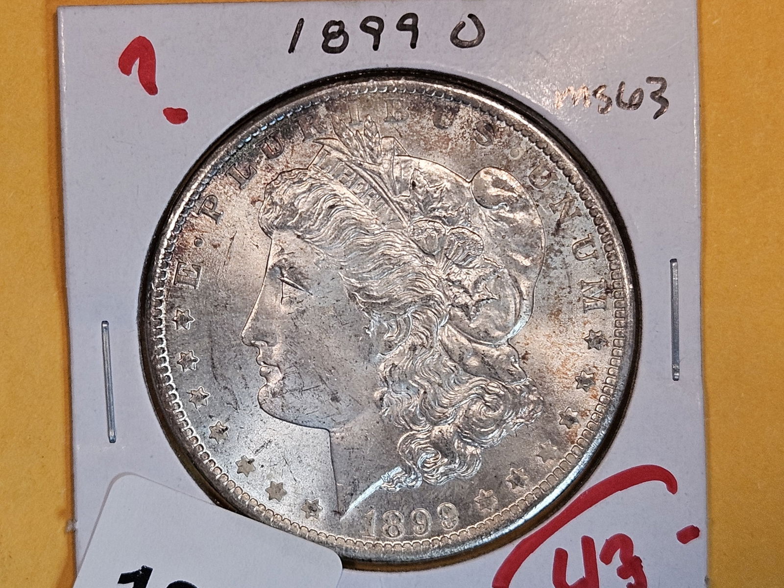 Brilliant Uncirculated Plus 1899-O Morgan Dollar (1 of 3)